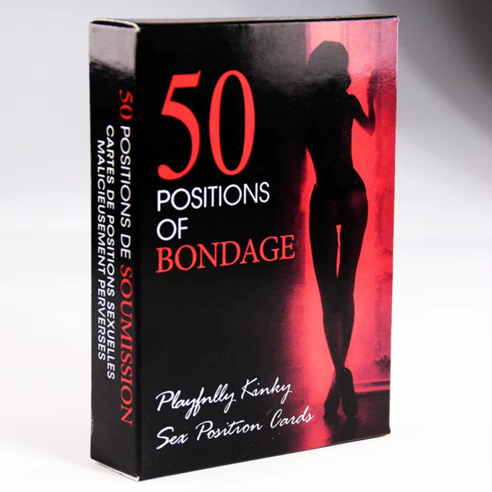 Erotic Bedroom Play Cards – English & Spanish Roleplay Deck