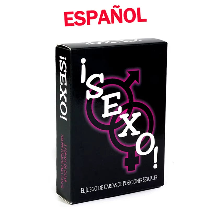 Erotic Bedroom Play Cards – English & Spanish Roleplay Deck