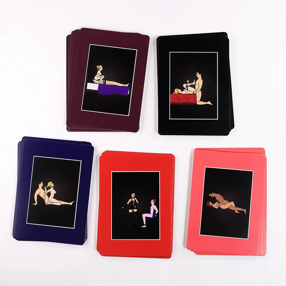Erotic Bedroom Play Cards – English & Spanish Roleplay Deck