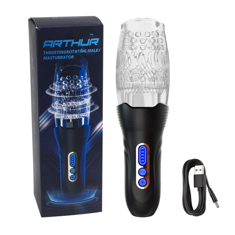 Stamina+ Rotating Stimulator Masturbator Cup For Men’s Performance Boost