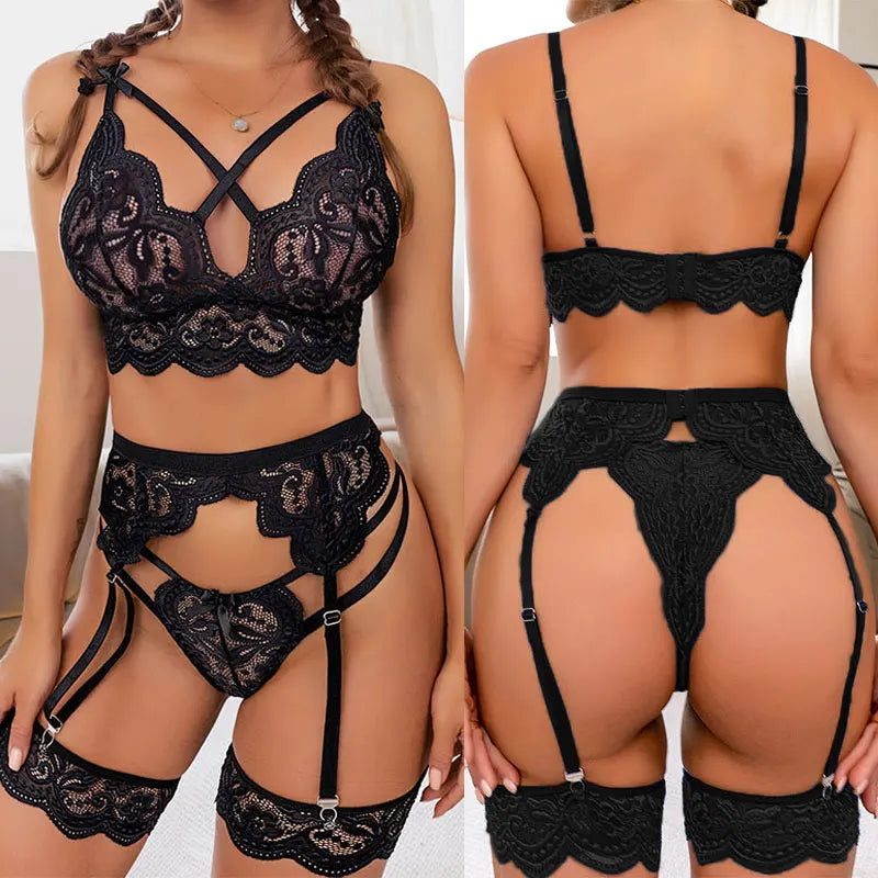 Lingerie & Suspender Set