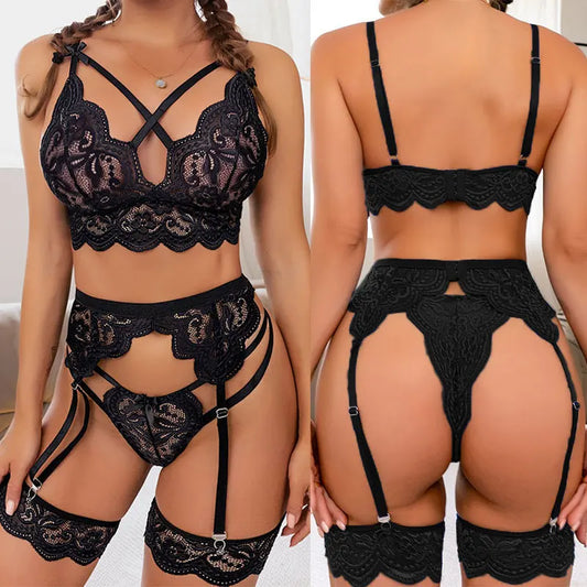 Lingerie & Suspender Set
