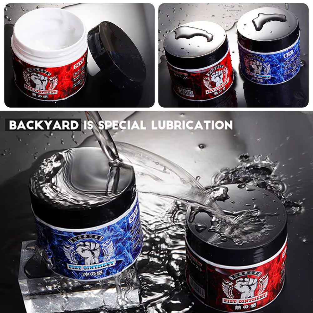 Experience Ultimate Pleasure with 155G Concentrated Gel Grease Cream Lubricant for Anal and Fisting Adventures