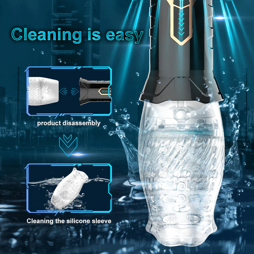 Stamina+ Rotating Stimulator Masturbator Cup For Men’s Performance Boost