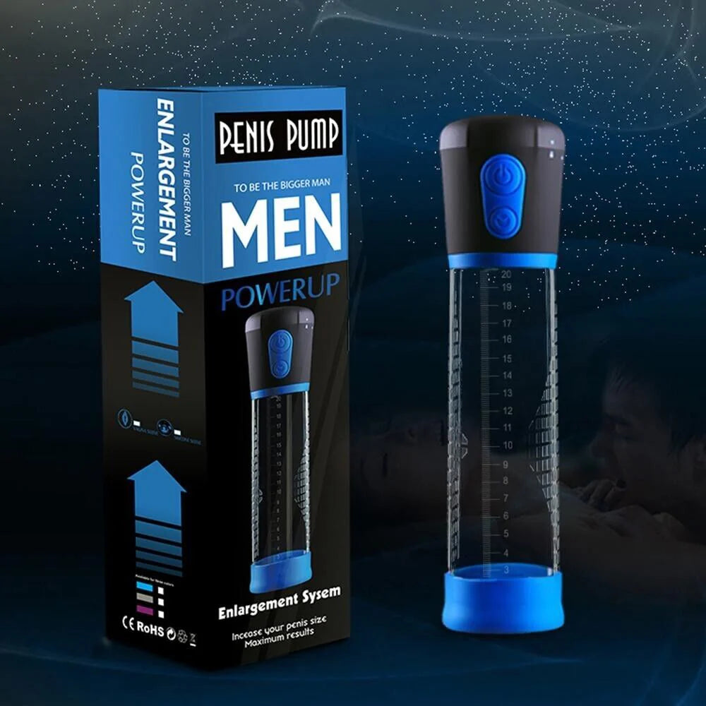 Vacuum Penis Pump for Male ED Enhancement Erectile Enlargement Penis Enlarger BG