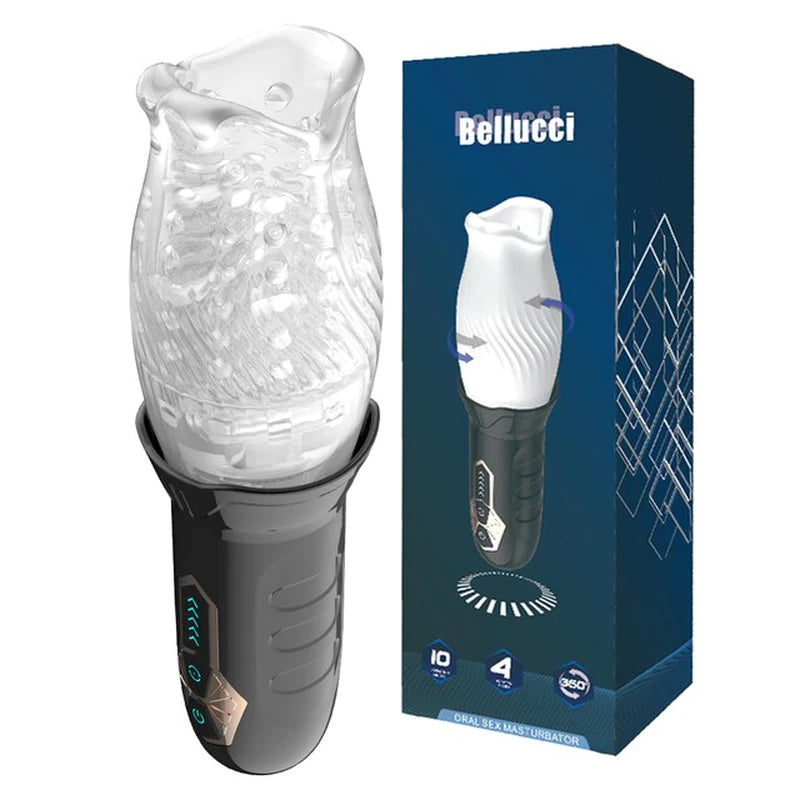 Stamina+ Rotating Stimulator Masturbator Cup For Men’s Performance Boost