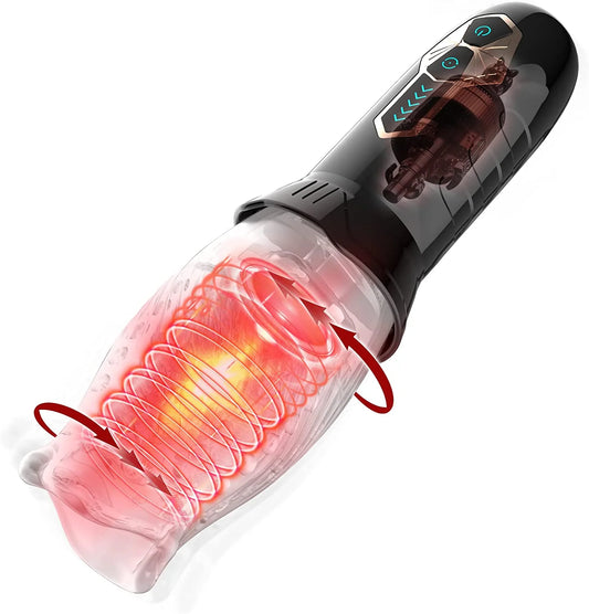 Stamina+ Rotating Stimulator Masturbator Cup For Men’s Performance Boost