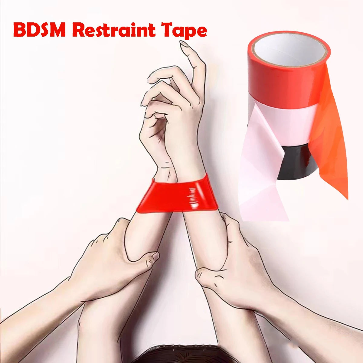 BDSM Handcuff Fetish Tape