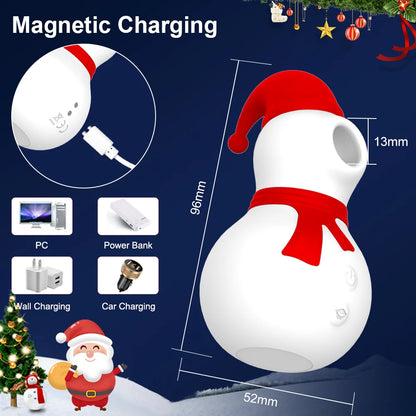 Indulge in Pleasure with the Clit Sucker Vibrator - Ultimate Clitoral and Nipples Stimulator for Women - Perfect Christmas Gift!