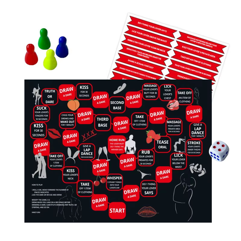 Adult Couple Board Game