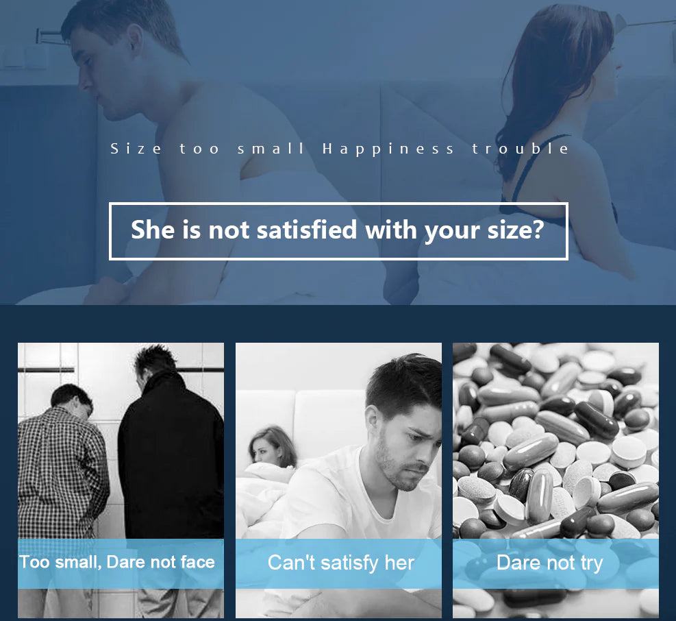 Vacuum Penis Pump for Male ED Enhancement Erectile Enlargement Penis Enlarger BG